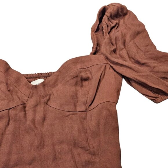 Aritzia Wilfred Bustier Blouse Small - Picture 4 of 7